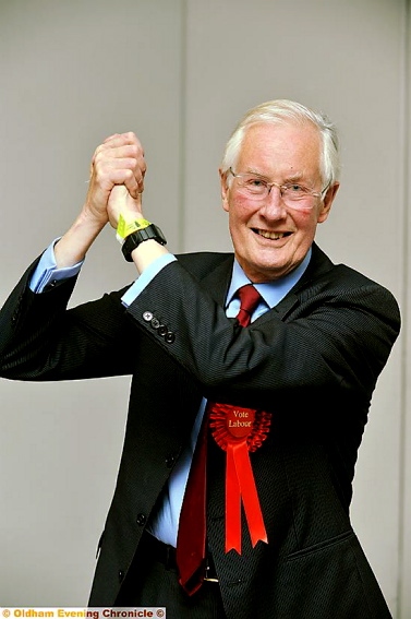 We win! Michael Meacher retained his seat with a huge majority at the last General Election