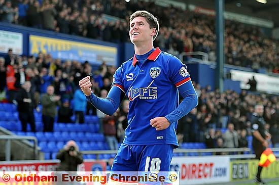 Danny Philliskirk was among the goalscorers for Athletic in their last Mansfield FA Cup tie.
