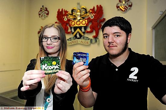 DANGERS of so-called legal highs are highlighted by Georgia Loynds and Andrew Shillito