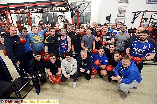 SAINTS’s players were put through their paces at the Oldham Boxing and Personal Development Centre by new coaching team Sean Whitehead and Paul Ashton. 