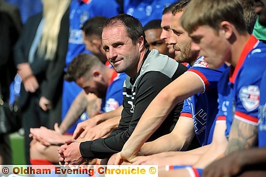 “My message to the fans is give the guy a chance” Latics chairman Simon Corney on new manager Darren Kelly (pictured) in May. Four months later Kelly was gone.