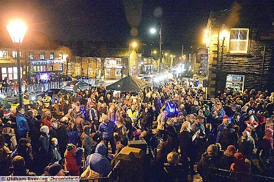 FULL of festive cheer at the Uppermill Christmas lights switch-on