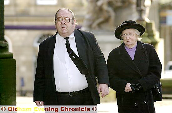 FORMER Mayor Joe Farquhar and his Mayoress, Sarah Farquhar.