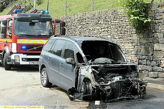 THE Beswicks’ burned-out Citroen.