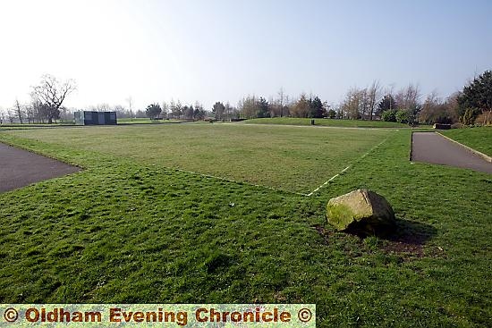 Waterhead Park bowling green, which will become a “growing hub”