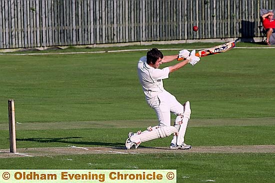 HAVING A BLAST . . . Ryan Barnes has been in good form in the Twenty20 Competition.