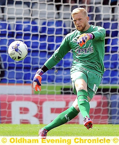 David Cornell in action against Blackburn