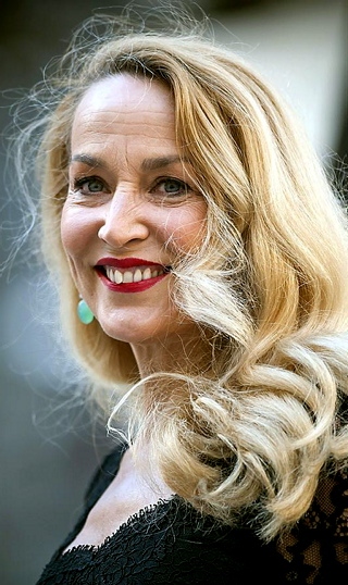 Jerry Hall: Oldham roots, but missed out on the accent...