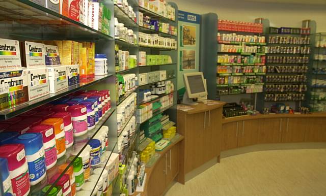 PROPOSED cuts . . . to community pharmacies