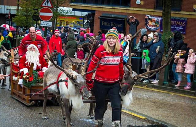 Reindeer parade