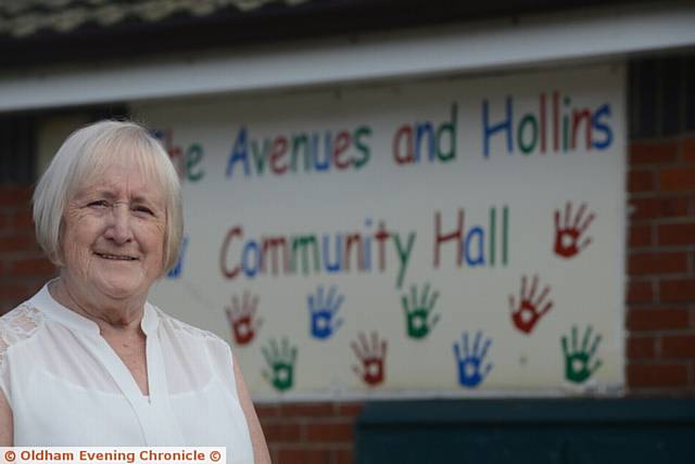 Pride in Oldham nominee Hilary Lomas, chairman of Limeside Tenants' and Residents' Association.