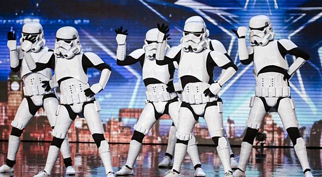 BRITAIN'S Got Talent's dancing Stormtroopers, Boogie Storm, are the special guests at this year's Christmas Lights switch-on