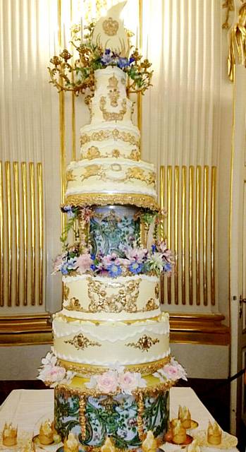 THE magnificent three-metre-high cake was created for a charity reception at Schönbrunn Palace in Vienna.