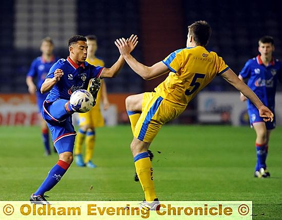 Young hot-shot . . . Rio Murray has scored four goals in the opening two round of this season’s FA Youth Cup.