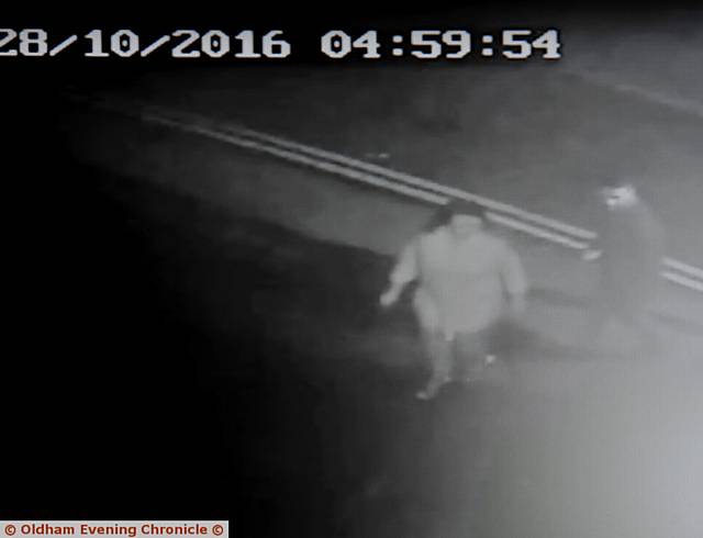 CCTV of a couple who may have witnessed a rape