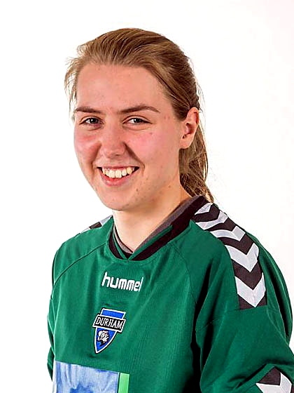 RISING STAR . . . Anna Moorhouse played her junior football for Chaddy End and ROCS FC.