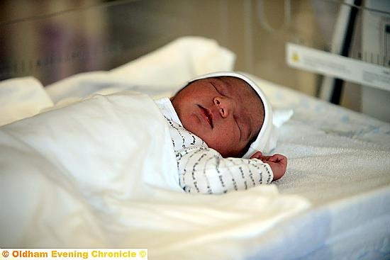 WHAT’S all the fuss? Jusna and Harun’s contented new-born fast asleep