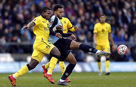 Aaron Holloway: the front man has scored four goals for Wycombe in Sky Bet League Two this season.