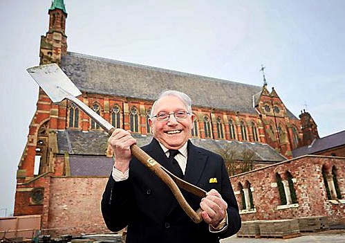 Oldham News | News Headlines | Sir Norman digs up a million for monastery Oldham Chronicle