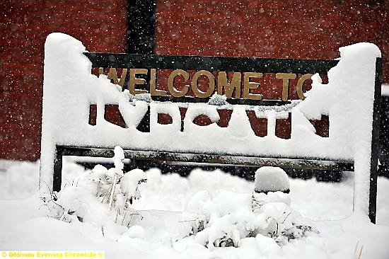 SNOW at Lydgate this morning