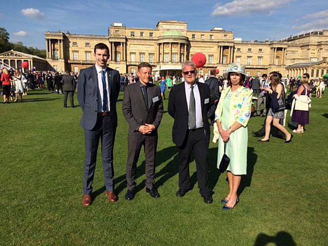 Oldham Sixth Form College at DOE Event Buckingham Palace