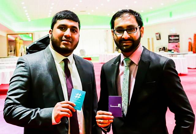 SHARE Ramadan co-founders Hushiyar Ali (left) and Kabir Ahmed