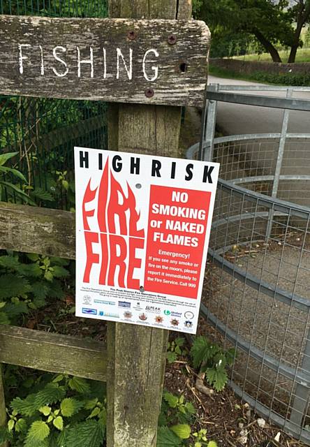 Revellers ignore signs at Dovestone