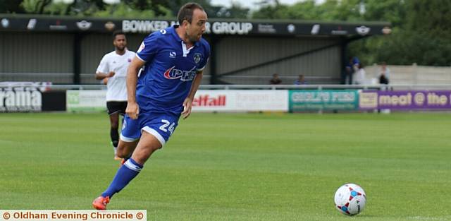 NEW DEAL . . . Athletic's Lee Croft