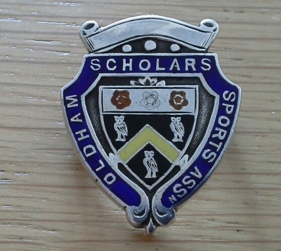 APPEAL for information: John Kershaw is looking for information about his father's Oldham Scholars Sports Association badge