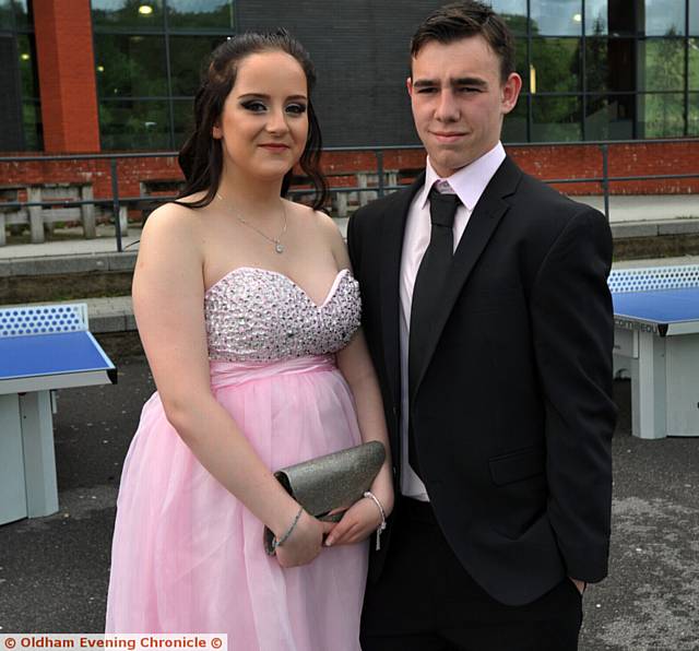 Gabrielle Robinson and Callum Bardsley