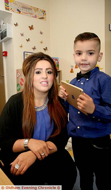 ALL smiles . . . Rozina with Ayaan Mahmood (5)