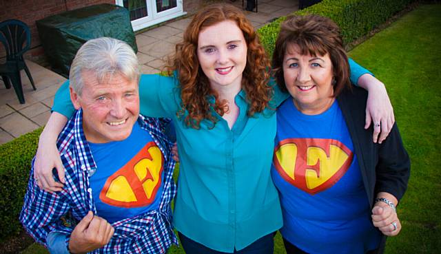 SUPER foster carers Bob and Jackie Smith with 17-year-old Nicole