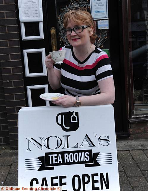 Samantha Deakin who has overcome serious Health issues is organsing a Charity Day at Nola's Tea Rooms George St