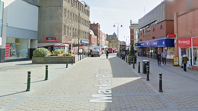 Market Place, Oldham town center