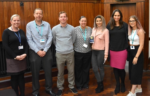 Oldham Council’s Economy and Skills team collecting their ‘Employer of the Year’ award at The Growth Company’s first ever Skills for Employment Awards Ceremony