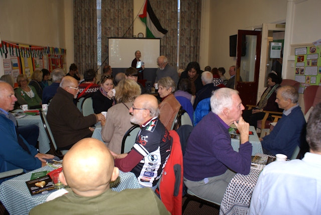 Food for Thought 100 Years after Balfour at Uppermill Methodist Church Hall