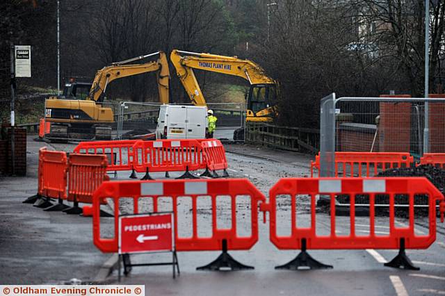 ROADWORKS on Middleton Road, Streetbridge