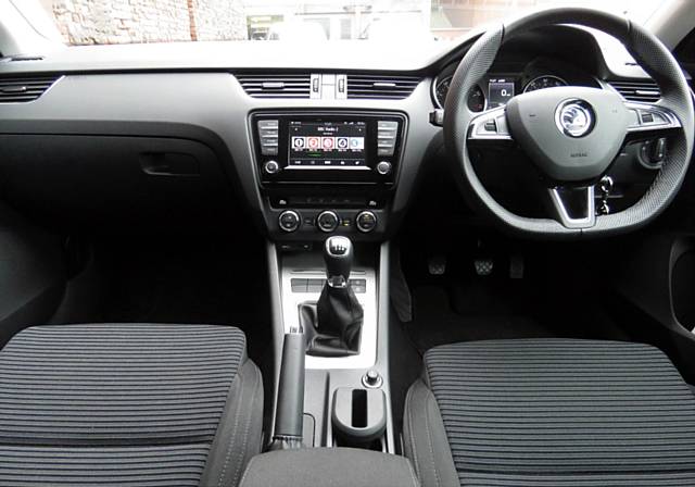 Typical VW Group solid, well laid-out interior