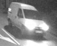 POLICE appeal for the driver of this van to come forward to help with inquiries.