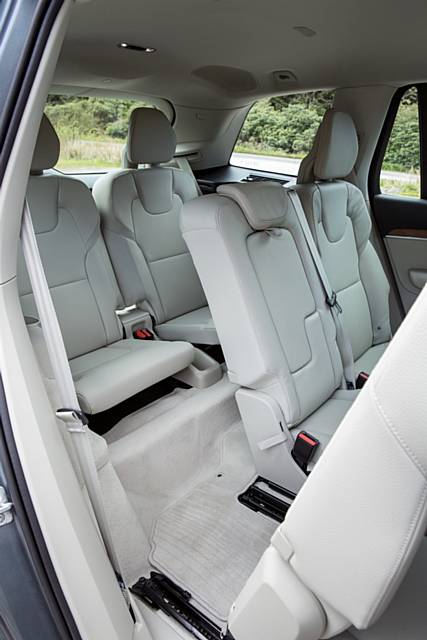 Third row of seats make the Volvo XC90 a true 7-seater