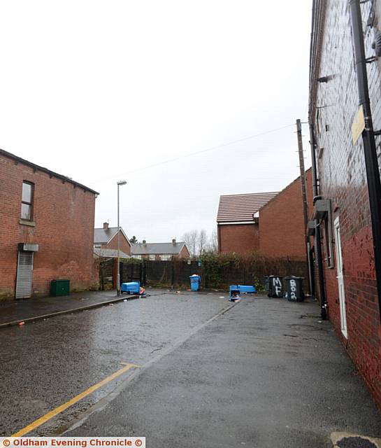 Speed limit signs which appeared at the end of a dead end off Hollins Road, have now been removed by Oldham Council.