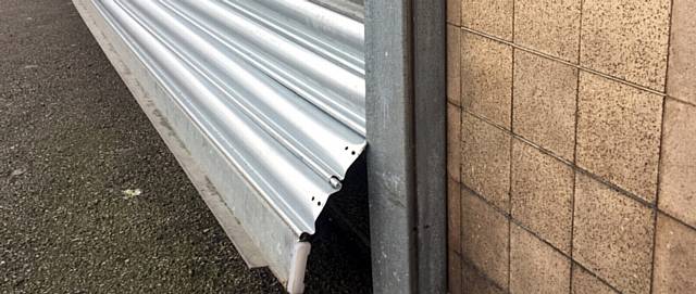 Pennine Pen shop on Trough Gate, Limeside has had its shutters vandalised three times in a week.