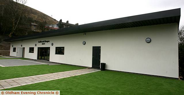 The Saddleworth Rangers clubhouse