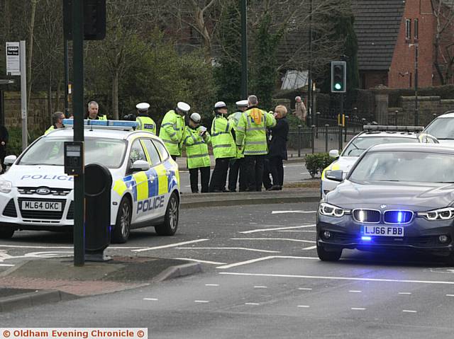 Pedestrian knocked down by lorry on Manchester Road, Werneth.