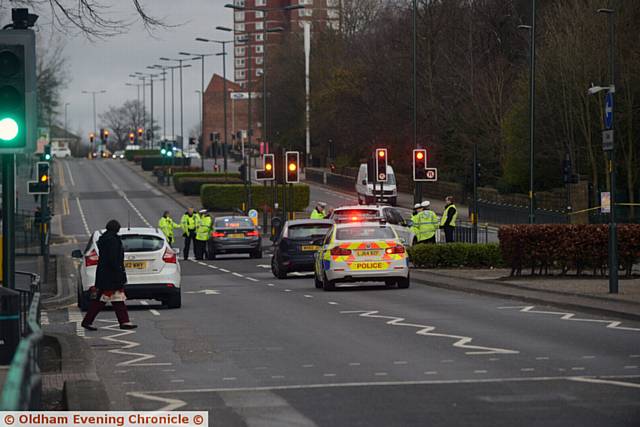 Pedestrian knocked down by lorry on Manchester Road, Werneth.