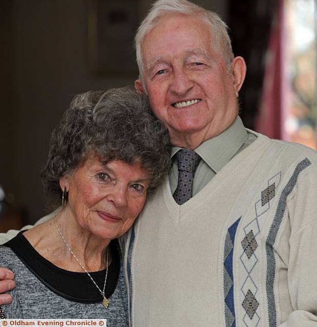 Diamond couple George and Margaret Woodcock