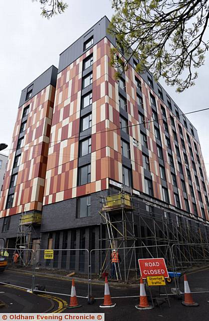 NEARING completion - the micro flats on Rhodes Street