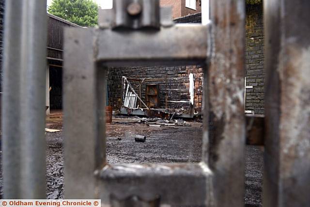 Industrial Park, West Street, Oldham fire