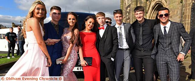 CROMPTON House school prom at Rochdale Town Hall