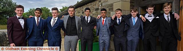 Hulme Grammar School prom at White Hart, Lydgate.